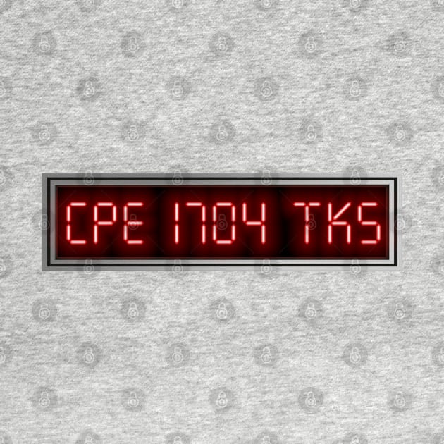 War Games Launch Code - CPE 1704 TKS by ATee&Tee